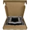 Epe Usa 14 in x 12 in x 2 in Laptop Shipping Box, Kraft, Corrugated / Foam, Single, 32 ECT LTC-S002-01 - alternate 1